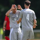 Jubelbild von Eintracht Werne gegen den TuS Hamm.