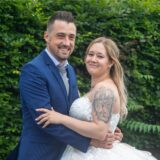 Nadja (geborene Hofmann) und Raffael Dziadek haben auf dem Standesamt am Europaplatz geheiratet.
