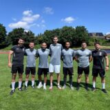 Enes Yazici, Ozan Kiris, Cihan-Berk Cirak, Fabian Panne, Onur Demiroglu, Serhat Yılmaz, Sinan Bayram (von links)