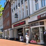Stadtsprecher und Fußgängerzone
