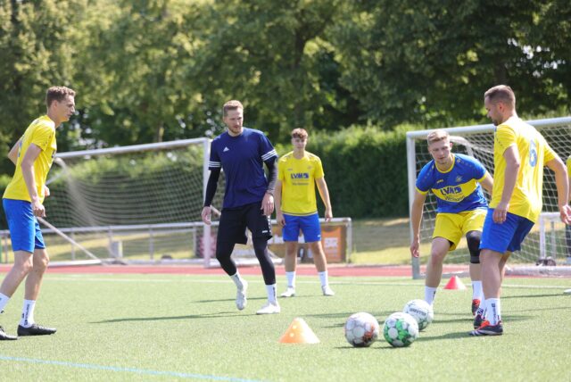 SV Herbern beim Trainingsauftakt im Sommer 2025.