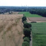 Felder in Lünen aus der Vogelperspektive