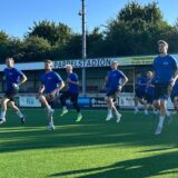 Der Königsborner SV beim Auftakttraining im Pappelstadion.