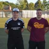 Das Kaiserauer Trainerteam um x, Marc Stender (2.v.l.) und Moritz Schriefer (r.) zusammen mit den Neuzugängen.