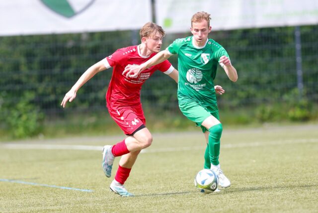Ben Knappmann am Ball.