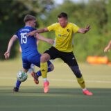 Felix Fohrmann und Nico Stoll im Zweikampf