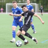 Umut Algan (r.) im Trikot von Eintracht Werne.