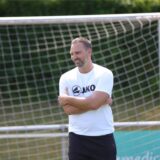Sven Pahnreck beim Trainingsauftakt des SV Herbern