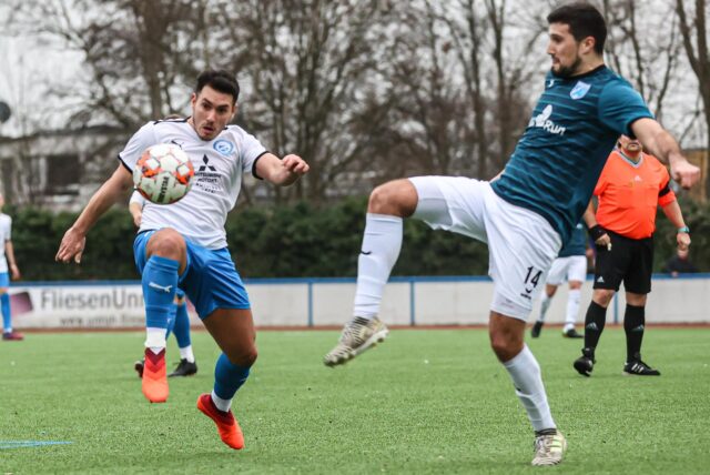 Onur Tekin im Zweikampf.