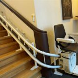 Treppenlift in Wohnhaus