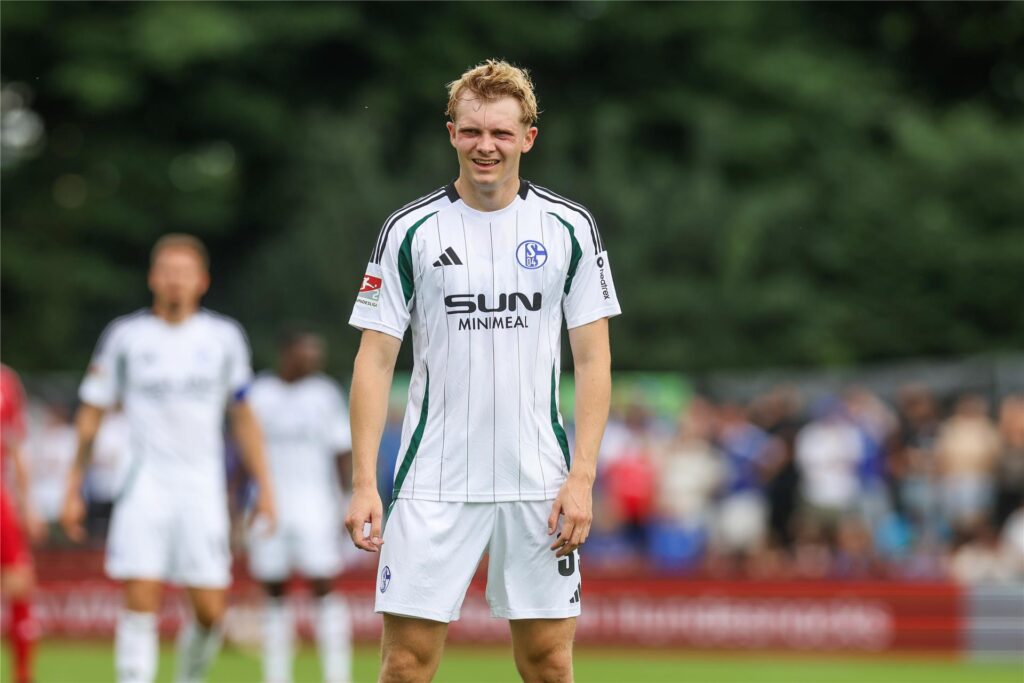 Peter Remmert gelang ein Tor im ersten Testspiel.