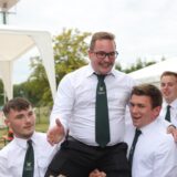 Nico Putzier (21) ist neuer Jungschützen-König der Schützenbruderschaft St. Lambertus Osternbauer.
