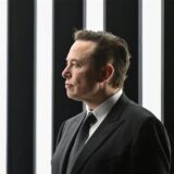 Elon Musk, Tesla-Chef, nimmt an der Eröffnung der Tesla-Fabrik Berlin Brandenburg teil.