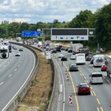 Blick auf die A1 Richtung Münster