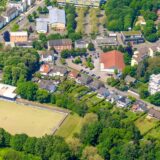 Luftbild von Schwerte mit Blick auf die Schützenstraße