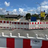 Baustelle an der Mühlenstraße in Bergkamen.