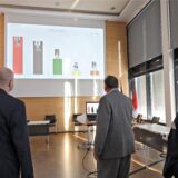 Gäste der Wahlparty bei den Kommunalwahlen am 15. September 2020 im Kreishaus in Unna.