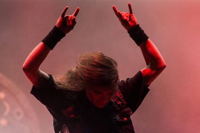 Christian Giesler beim Kreator-Konzert auf Wacken
