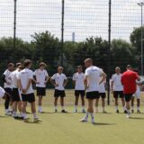Der Werner SC beim Trainingsauftakt.