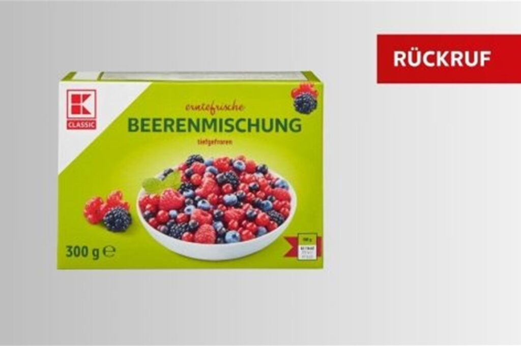 TK-Beerenmischung der Kaufland-Eigenmarke TK-Beerenmischung der Kaufland-Eigenmarke