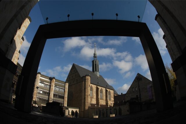 Ein Blick auf die Propsteikirche St. Johannes Baptist.