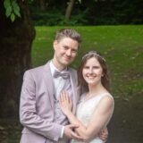 Lisa Meister und Alexander (geborener Needham) haben am Haus Goldschmieding geheiratet.