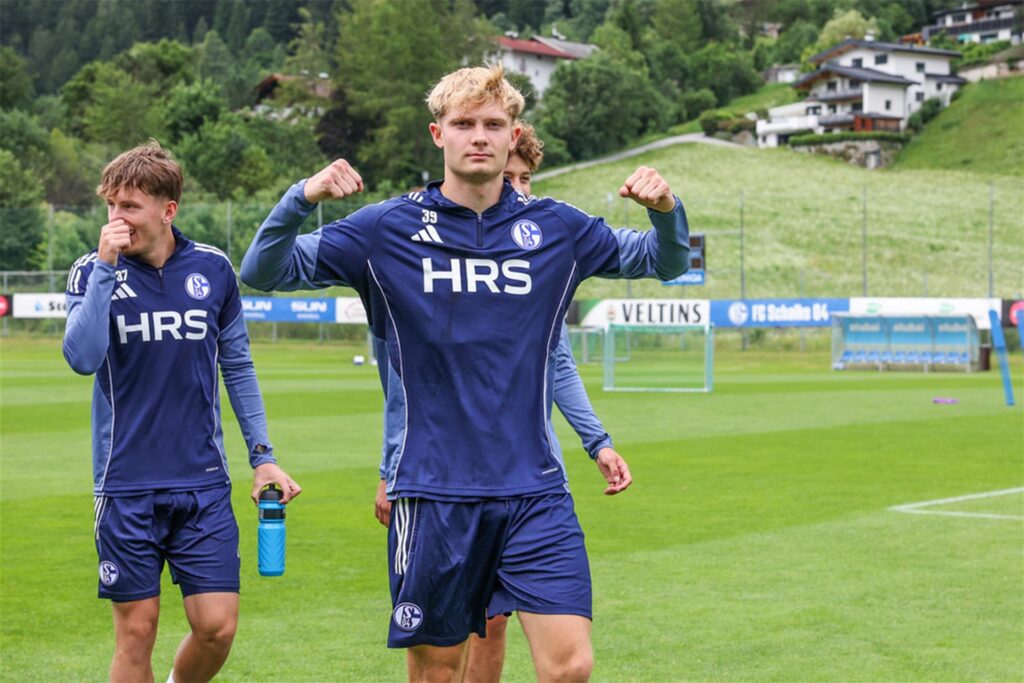Vorbereitung, Sommertrainingslager des FC Schalke 04 in Neustift im Stubaital