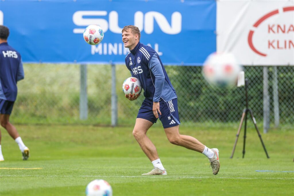Vorbereitung, Sommertrainingslager des FC Schalke 04 in Neustift im Stubaital