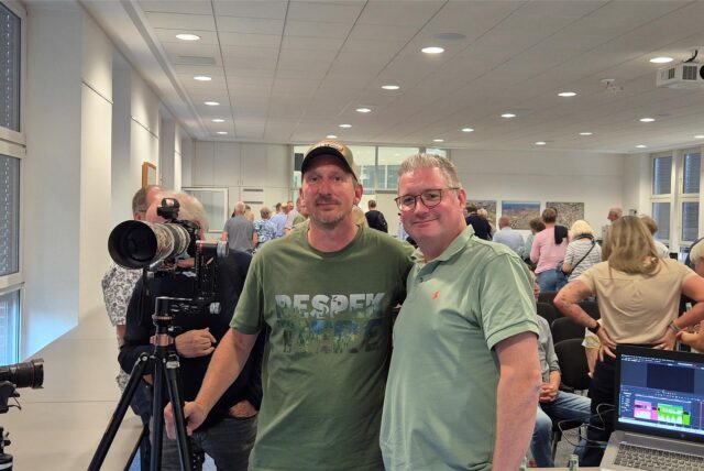 Frank Simons (l.) und Marketingchef Sascha Klaverkamp