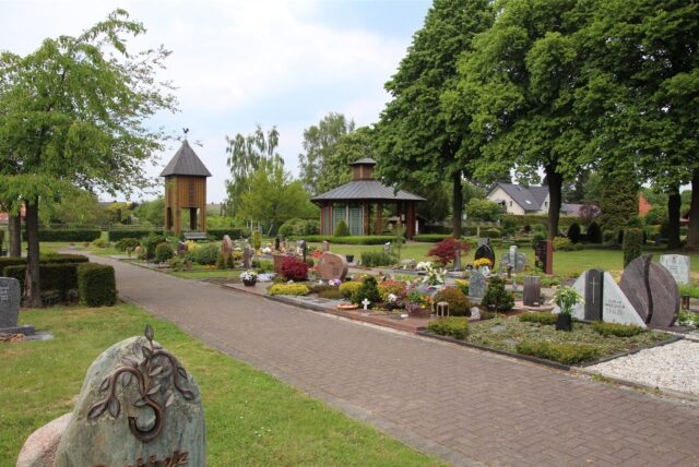 Der Friedhof in Bergkamen-Oberaden. (Archivbild)