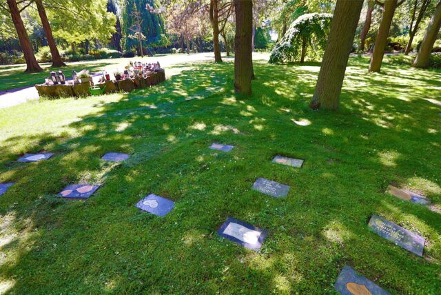 Der Parkfriedhof in Bergkamen-Oberaden (Archivfoto).