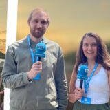 Marc Fröhling und Sophie Schober berichten für die Ruhr Nachrichten live vom Brunnenfest in Lünen.