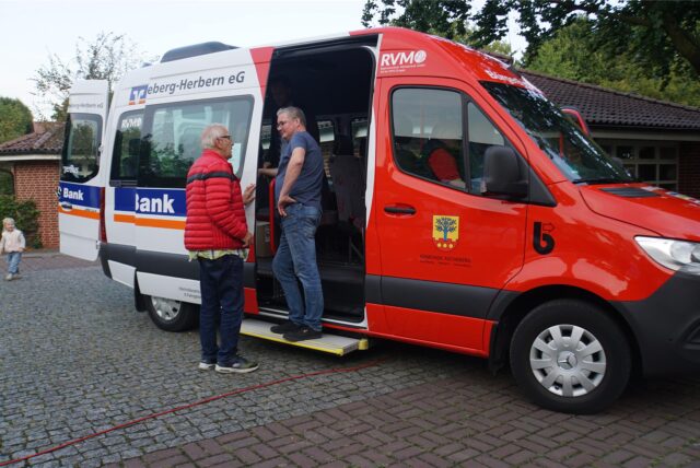 Das neue Fahrzeug des Bürgerbusvereins Ascheberg