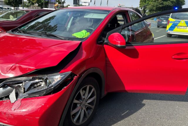 Beschädigtes Auto