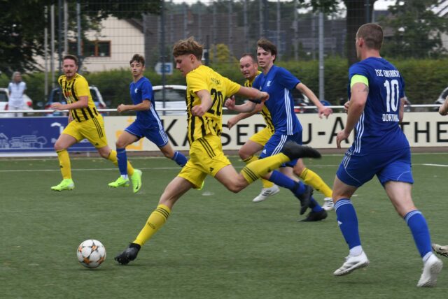 Tyler Maurice Wiemers findet den Abschluss vorm Tor.