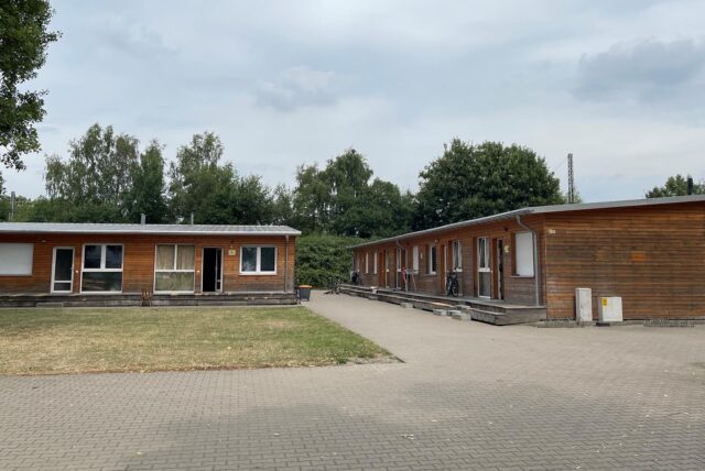 Die Unterkunft an der Bahnhofstraße in Holzwickede.