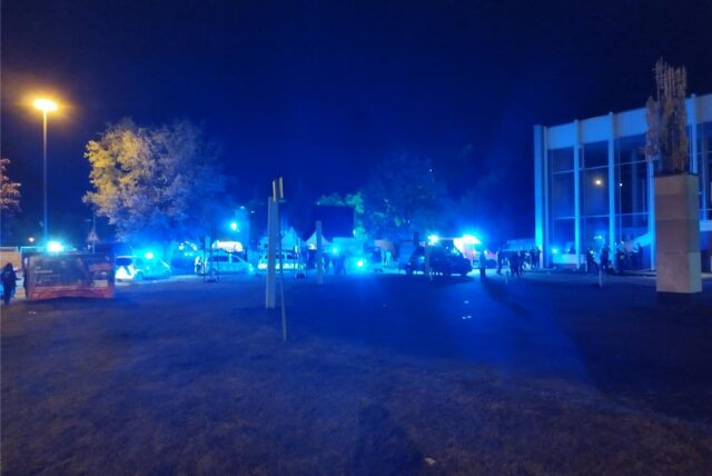Polizei und Rettungskräfte waren in Lünen im Einsatz.