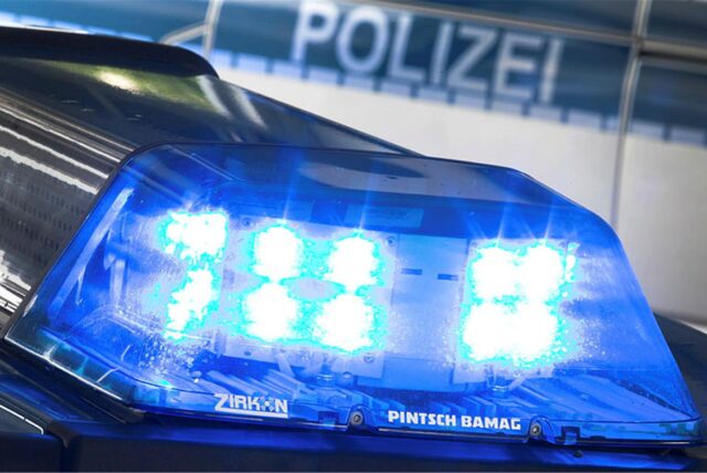 Blaulicht der Polizei (Symbolfoto)
