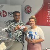 Andreas Edelstein zieht Kugeln.