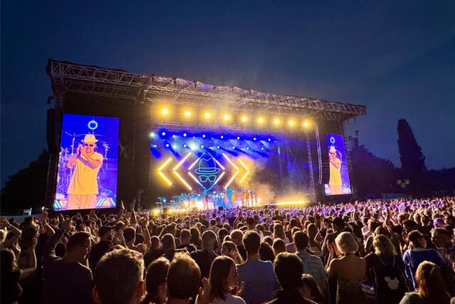 Knapp 8000 Besucherinnen und Besucher waren beim Konzert von Jan Delay im Westfalenpark Dortmund.