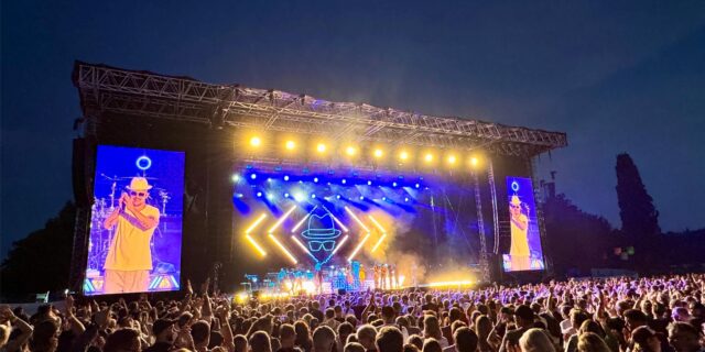 Knapp 8000 Besucherinnen und Besucher waren beim Konzert von Jan Delay im Westfalenpark Dortmund.