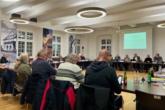 Ratssitzung in Fröndenberg