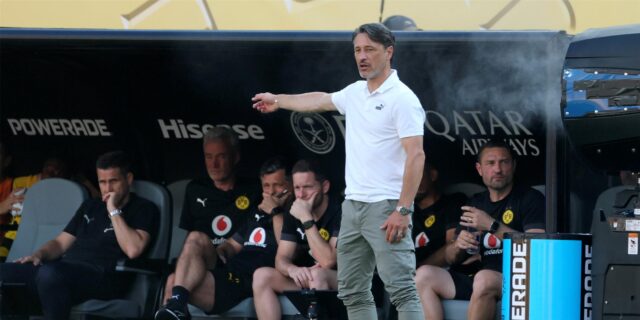 Niko Kovac gestikuliert.