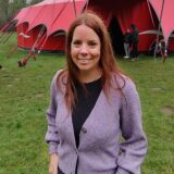 Mitglieder des Schülerparlaments der Overberg-Grundschule mit Lioba Haas und Anja Dobelmann.