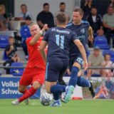 Julian Blume holte beim 1:1 in Schwerte den Elfmeter für RWU heraus.