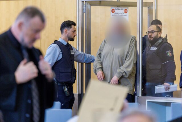 „Kokain-Kalle“ vor dem Landgericht Wuppertal.