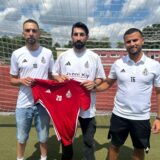 Mansour Yousofi (M.) erzielte in seinem ersten Spiel für den MSC Holzwickede gleich ein Tor.