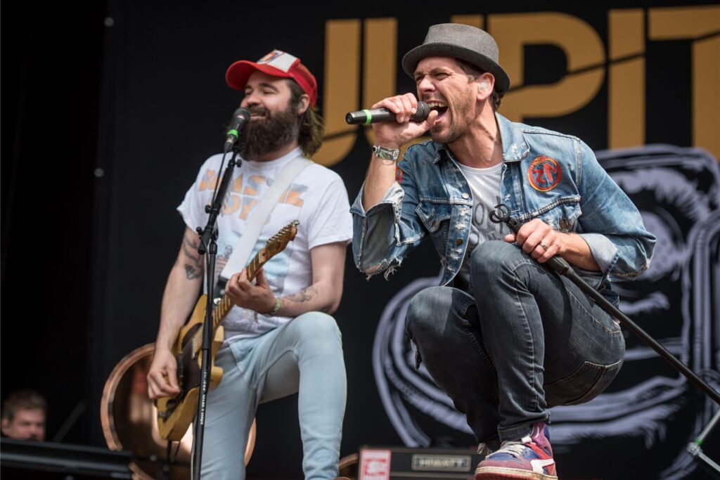 Jupiter Jones beim Hurricane-Festival Jupiter Jones beim Hurricane-Festival