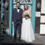 Michelle und Denniz waren Kollegen, bevor sie ein Paar wurden. Nun haben sie geheiratet.